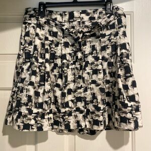 Ann Taylor Loft skirt linen blend size 6